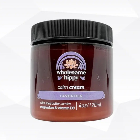 Lavender Calm Cream with Magnesium & Vitamin D3 4Oz