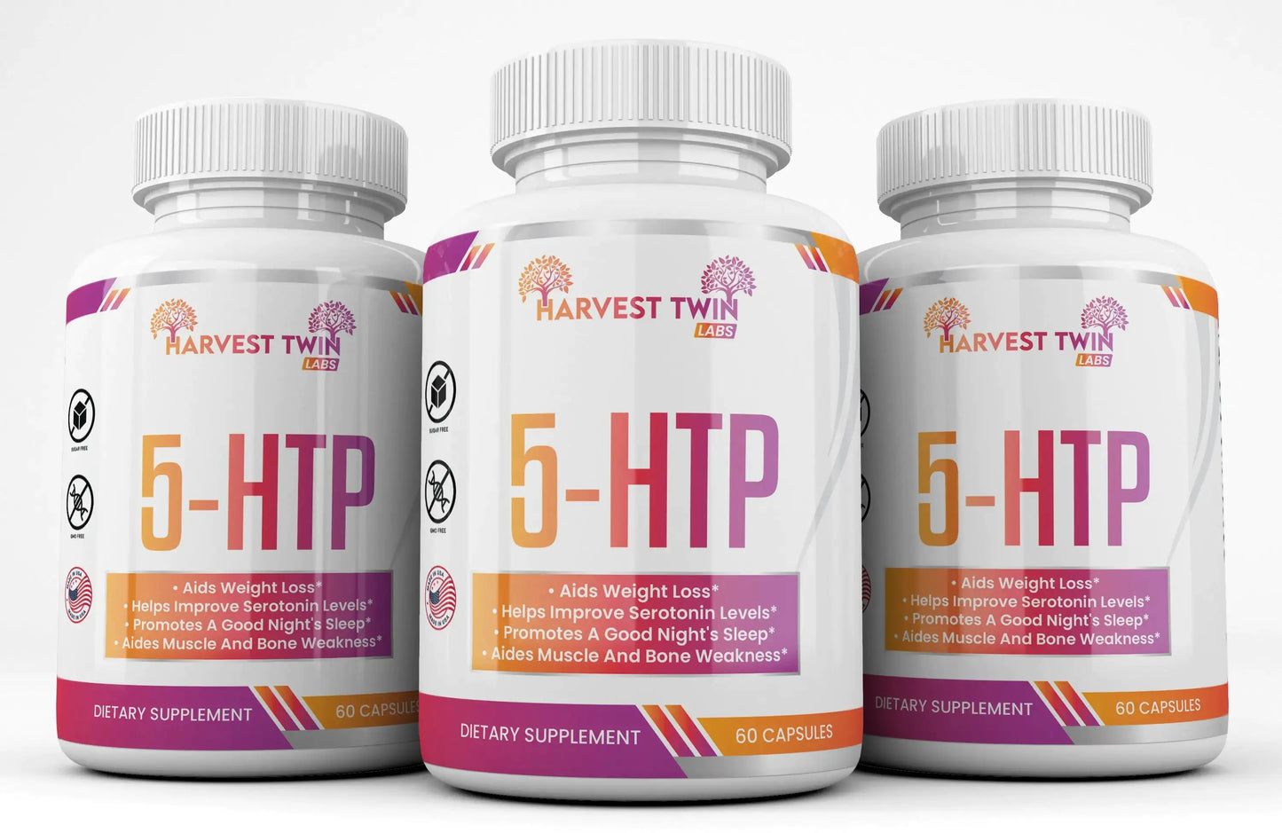 5-HTP Mood Enhancer Supplement for Increased Serotonin Levels